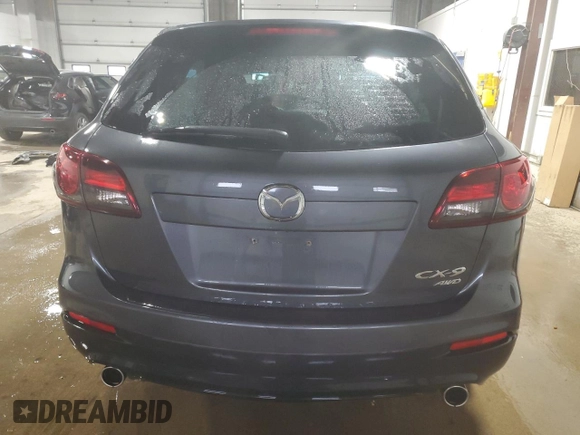 2015 Mazda CX-9 Sport with VIN JM3TB3BA0F0457583, listed as a Copart auction lot 54334135 with 144,767 mi miles and Salvage Title. Bid and sale history available at carsss.com. Image 6.