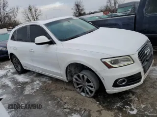 2015 Audi Q5 Premium with VIN WA1CFAFP0FA092794, listed as a Copart auction lot 41754875 with 165,804 mi miles and Salvage Title. Bid and sale history available at carsss.com. Image 4.