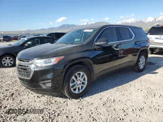 2021 Chevrolet Traverse LS with VIN 1GNEVFKW7MJ151114, listed as a Copart auction lot 54671855 with 65,466 mi miles and Clean Title. Bid and sale history available at carsss.com. Image 1.