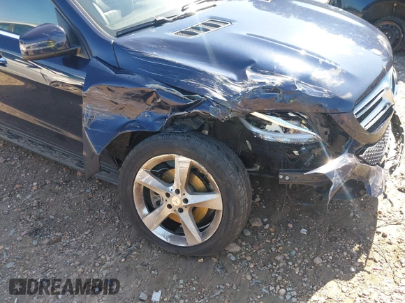 2016 Mercedes-Benz GLE 350 with VIN 4JGDA5HB4GA797564, listed as a IAAI auction lot 42551179 with 94,413 mi miles and . Bid and sale history available at DreamBid. Image 6.