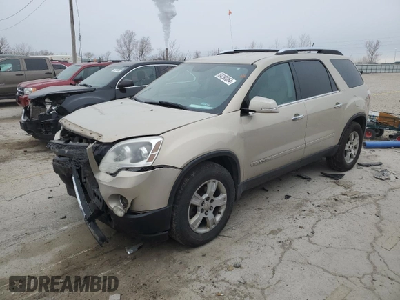 2008 GMC Acadia SLT1 with VIN 1GKER23798J111222, listed as a Copart auction lot 84290854 with 259,340 mi miles and Salvage Title. Bid and sale history available at carsss.com. Image 1.