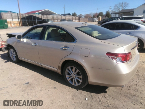 2010 Lexus ES 330 with VIN JTHBK1EG0A2399298, listed as a IAAI auction lot 41853926 with 92,309 mi miles and . Bid and sale history available at DreamBid. Image 3.