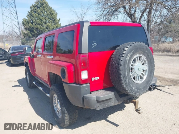 2007 Hummer H3 SUV with VIN 5GTDN13E678142471, listed as a IAAI auction lot 41796333 with 248,289 mi miles and . Bid and sale history available at DreamBid. Image 3.