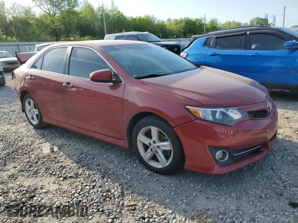 2012 Toyota Camry L with VIN 4T1BF1FK2CU536608, listed as a Copart auction lot 52926045 with 136,588 mi miles and Salvage Title. Bid and sale history available at carsss.com. Image 4.