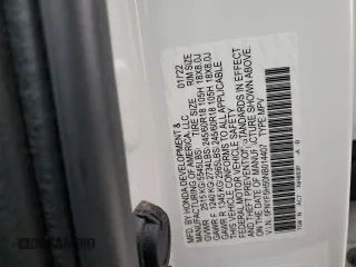 2022 Honda Pilot EX-L with VIN 5FNYF5H50NB014407, listed as a Copart auction lot 60507325 with 71,067 mi miles and Salvage title. Bid and sale history available at DreamBid. Image 13.