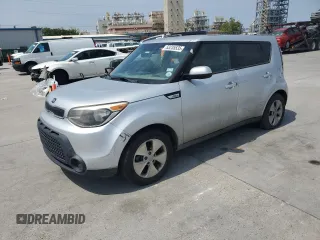 2015 Kia Soul with VIN KNDJN2A26F7796352, listed as a Copart auction lot 53235535 with 0 mi miles and Salvage Title. Bid and sale history available at carsss.com. Image 1.