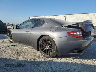 2015 Maserati GranTurismo Sport with VIN ZAM45VLA7F0144699, listed as a Copart auction lot 77566924 with 24,460 mi miles and Salvage Title. Bid and sale history available at carsss.com. Image 2.