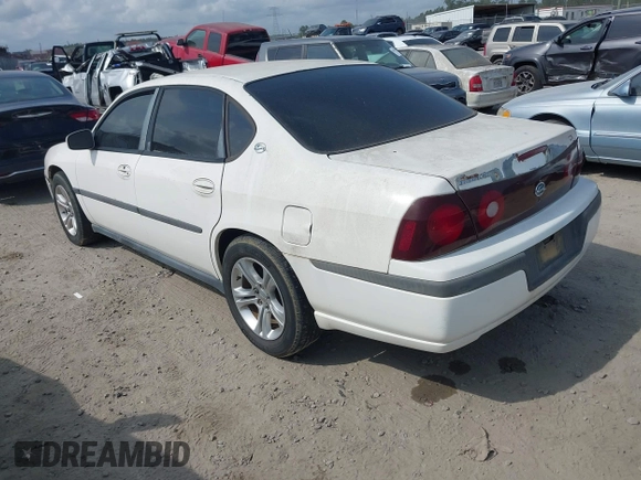2002 Chevrolet Impala z VIN 2G1WF55E929133402, wystawiony jako IAAI lot #42107833 z przebiegiem Nie podano mil oraz . Historia ofert i sprzedaży dostępna na DreamBid. Obrazek 3.