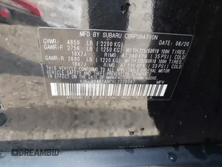 2020 Subaru Outback Limited z VIN 4S4BTANCXL3229387, wystawiony jako IAAI lot #42306582 z przebiegiem 35 358 mil mil oraz . Historia ofert i sprzedaży dostępna na DreamBid. Obrazek 9.