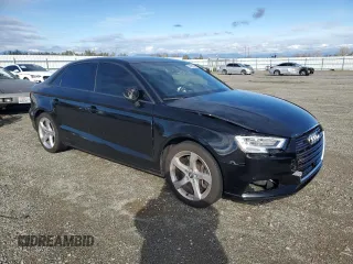 2019 Audi A3 Sedan Premium with VIN WAUBEGFF3K1018243, listed as a Copart auction lot 44052345 with 93,599 mi miles and Salvage Title. Bid and sale history available at carsss.com. Image 4.