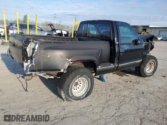 1995 Chevrolet Silverado 1500 with VIN 1GCEK14K4SZ155540, listed as a Copart auction lot 54104715 with 132,177 mi miles and Salvage Title. Bid and sale history available at DreamBid. Image 3.