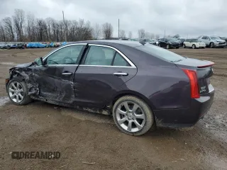 2014 Cadillac ATS Luxury AWD with VIN 1G6AH5RX4E0106455, listed as a Copart auction lot 52374695 with 41,517 mi miles and Clean Title. Bid and sale history available at carsss.com. Image 2.