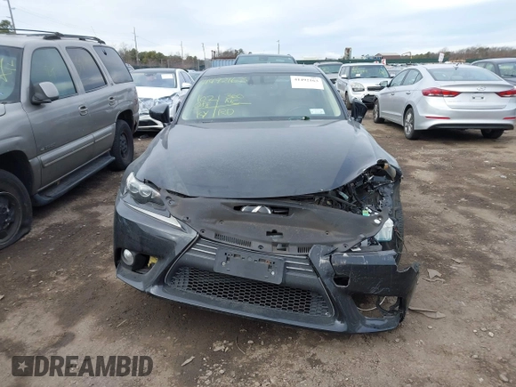 2014 Lexus IS 250 with VIN JTHCF1D21E5011420, listed as a IAAI auction lot 41492163 with 102,088 mi miles. Bid and sale history available at carsss.com. Image 12.