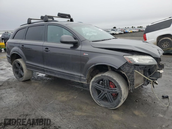 2013 Audi Q7 3.0T S line Prestige with VIN WA1DGAFEXDD005236, listed as a Copart auction lot 45141745 with 188,772 mi miles and Salvage Title. Bid and sale history available at carsss.com. Image 4.