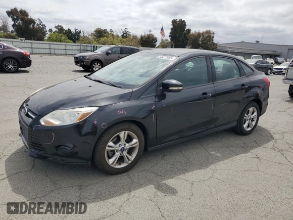 2013 Ford Focus SE with VIN 1FADP3F22DL159040, listed as a Copart auction lot 54427995 with 103,044 mi miles and Salvage Title. Bid and sale history available at carsss.com. Image 1.