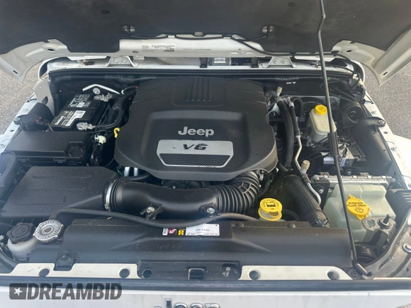 2016 Jeep Wrangler Unlimited Sahara with VIN 1C4BJWEG5GL215915, listed as a Copart auction lot 61690145 with 143,925 mi miles and Clean title. Bid and sale history available at DreamBid. Image 7.