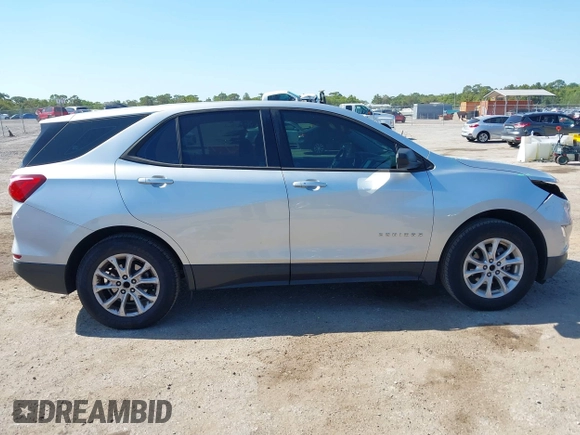 2018 Chevrolet Equinox LS with VIN 3GNAXHEV8JS502212, listed as a IAAI auction lot 42064863 with 107,321 mi miles and . Bid and sale history available at DreamBid. Image 14.