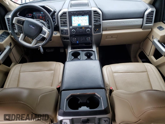 2017 Ford F-350 Platinum with VIN 1FT8W3BT7HEE46834, listed as a Copart auction lot 59903785 with 90,227 mi miles and Salvage title. Bid and sale history available at DreamBid. Image 8.