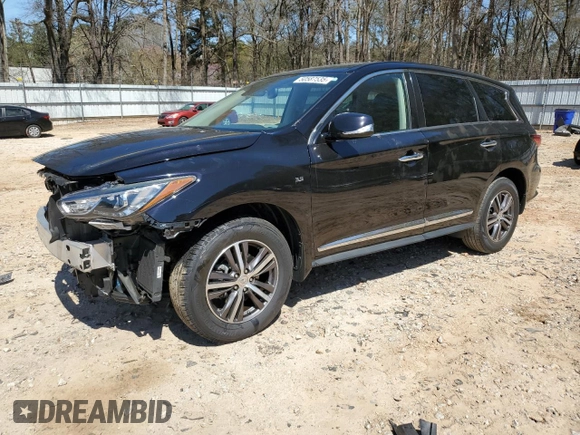 2019 Infiniti QX60 Pure с VIN 5N1DL0MN2KC525458, выставлен на аукционе Copart как лот 50587535 с пробегом 93 932 миль миль и Списание • Salvage title. История ставок и продаж доступна на DreamBid. Изображение 1.