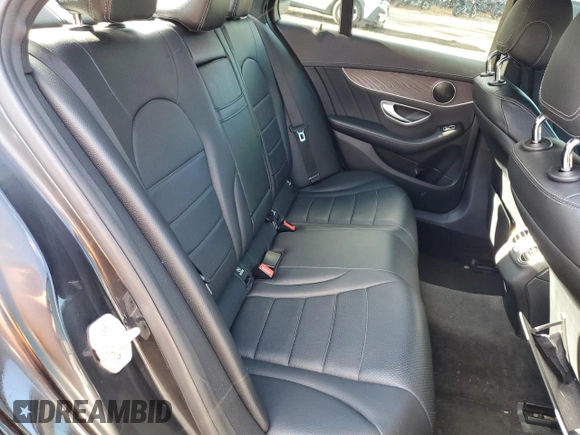 2015 Mercedes-Benz C 300 with VIN 55SWF4JB1FU053332, listed as a Copart auction lot 78577674 with 106,445 mi miles and Salvage Title. Bid and sale history available at carsss.com. Image 10.