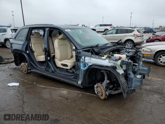 2024 Jeep Grand Cherokee Limited with VIN 1C4RJHBG1R8600909, listed as a Copart auction lot 49313615 with Not provided miles and Salvage title. Bid and sale history available at DreamBid. Image 4.