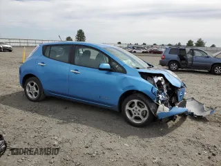 2013 Nissan LEAF SV with VIN 1N4AZ0CP0DC418510, listed as a Copart auction lot 56605165 with 101,509 mi miles and Salvage title. Bid and sale history available at DreamBid. Image 4.