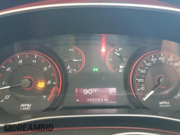 2016 Dodge Dart SE with VIN 1C3CDFAA0GD555596, listed as a Copart auction lot 53058425 with 143,059 mi miles and Salvage Title. Bid and sale history available at carsss.com. Image 9.