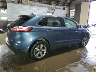2019 Ford Edge SEL with VIN 2FMPK4J97KBB33669, listed as a Copart auction lot 46812925 with 0 mi miles and Salvage Title. Bid and sale history available at carsss.com. Image 3.