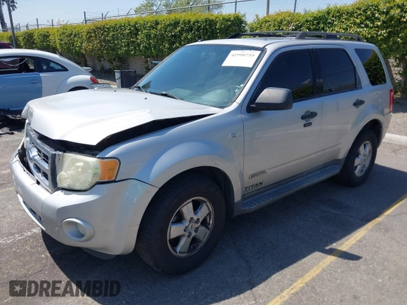 2008 Ford Escape XLT with VIN 1FMCU03168KA77375, listed as a IAAI auction lot 41990755 with 173,455 mi miles and . Bid and sale history available at DreamBid. Image 17.