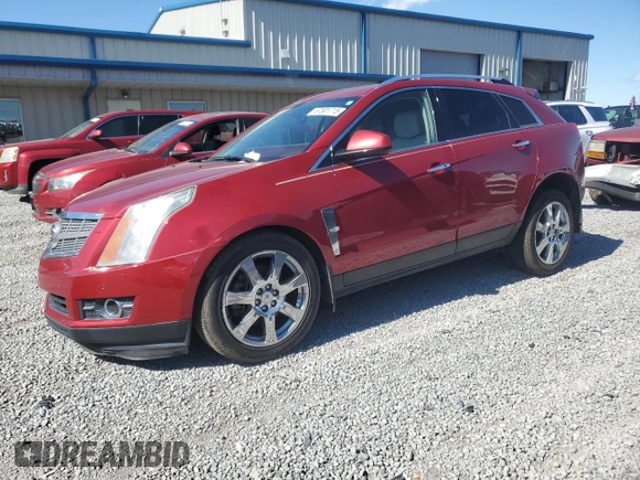 2010 Cadillac SRX Premium Collection with VIN 3GYFNCEY0AS656036, listed as a Copart auction lot 57501715 with 78,470 mi miles and Salvage title. Bid and sale history available at DreamBid. Image 1.