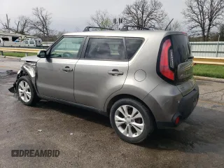 2015 Kia Soul + with VIN KNDJP3A51F7147424, listed as a Copart auction lot 51534795 with 105,224 mi miles and Salvage Title. Bid and sale history available at carsss.com. Image 2.