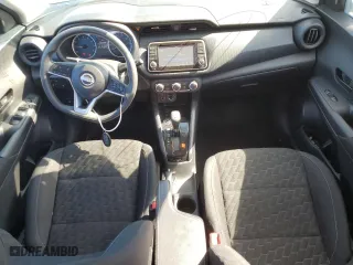 2022 Nissan Kicks S with VIN 3N1CP5BV5NL526071, listed as a Copart auction lot 46043125 with 43,544 mi miles and Salvage Title. Bid and sale history available at carsss.com. Image 8.
