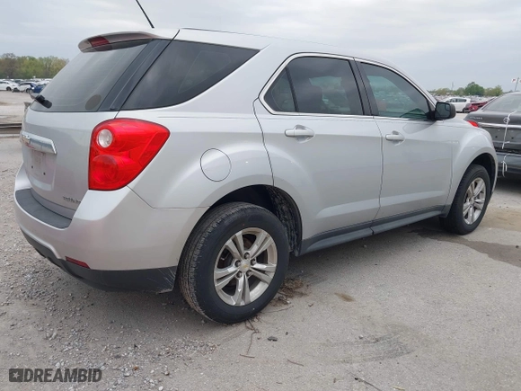 2014 Chevrolet Equinox LS with VIN 2GNALAEK7E6164590, listed as a IAAI auction lot 42042273 with 105,395 mi miles. Bid and sale history available at carsss.com. Image 4.