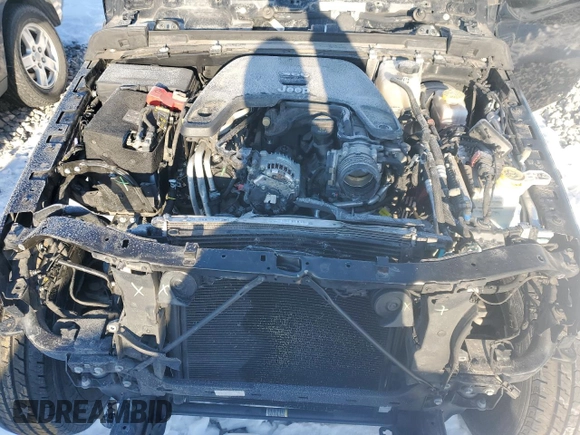 2020 Jeep Wrangler Sport S z VIN 1C4GJXAG9LW203261, wystawiony jako Copart lot #41534935 z przebiegiem 81 058 mil mil oraz Szkoda całkowita • Salvage title. Historia ofert i sprzedaży dostępna na DreamBid. Obrazek 12.