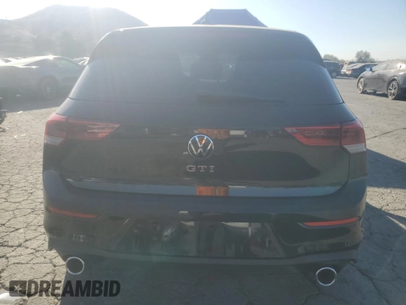 2024 Volkswagen Golf GTI S with VIN WVWGA7CDXRW203460, listed as a Copart auction lot 76998054 with 506 mi miles and Salvage Title. Bid and sale history available at carsss.com. Image 6.