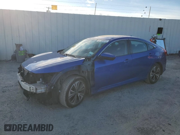 2017 Honda Civic Sedan EX-T with VIN 19XFC1F35HE213991, listed as a Copart auction lot 87197614 with 79,968 mi miles and Non Repairable. Bid and sale history available at carsss.com. Image 1.