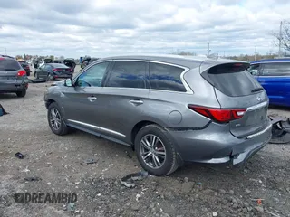 2020 Infiniti QX60 Luxe with VIN 5N1DL0MM1LC506649, listed as a IAAI auction lot 42040390 with 53,185 mi miles and . Bid and sale history available at DreamBid. Image 3.