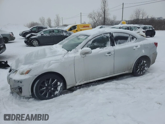 2012 Lexus IS 250 with VIN JTHCF5C2XC5053025, listed as a Copart auction lot 88411205 with 219,717 mi miles and Salvage Title. Bid and sale history available at DreamBid. Image 1.