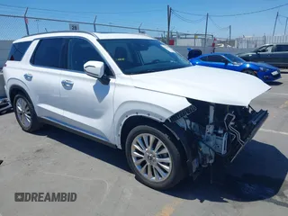 2020 Hyundai Palisade SEL with VIN KM8R34HE0LU040934, listed as a IAAI auction lot 42704053 with 60,973 mi miles and . Bid and sale history available at DreamBid. Image 1.