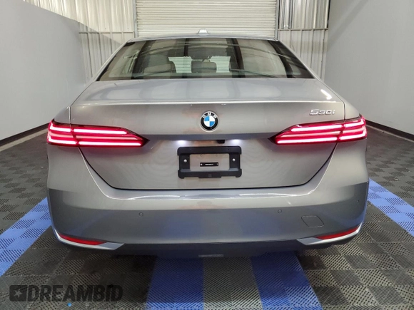 2024 BMW 5 Series 530i with VIN WBA43FJ03RCR71576, listed as a Copart auction lot 71856374 with 18,994 mi miles and Clean Title. Bid and sale history available at carsss.com. Image 6.