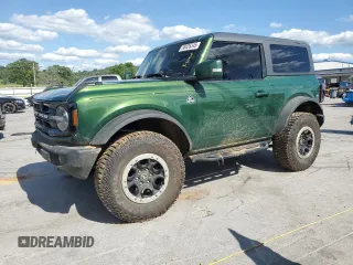 2023 Ford Bronco с VIN 1FMDE5CP1PLB73958, выставлен на аукционе Copart как лот 58026345 с пробегом Не указан миль и Списание • Salvage title. История ставок и продаж доступна на DreamBid. Изображение 1.