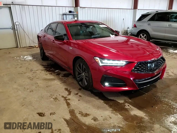 2021 Acura TLX w/A-Spec Package with VIN 19UUB6F59MA006480, listed as a Copart auction lot 86082704 with 59,683 mi miles and Salvage Title. Bid and sale history available at carsss.com. Image 13.