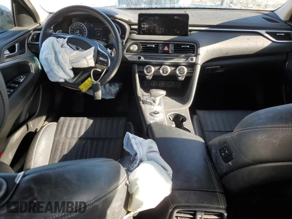 2022 Genesis G70 2.0T z VIN KMTG34TA5NU085937, wystawiony jako Copart lot #47049485 z przebiegiem 25 470 mil mil oraz Szkoda całkowita • Salvage title. Historia ofert i sprzedaży dostępna na DreamBid. Obrazek 8.