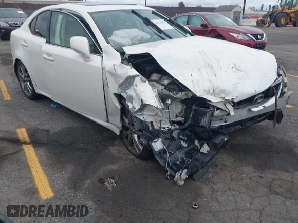 2006 Lexus IS 350 with VIN JTHBE262665005728, listed as a IAAI auction lot 42065003 with Not Provided miles and . Bid and sale history available at DreamBid. Image 1.