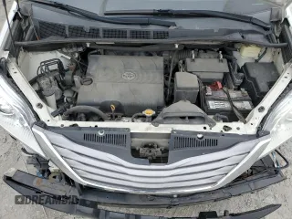 2016 Toyota Sienna Ltd with VIN 5TDDK3DC0GS138484, listed as a Copart auction lot 53599575 with 104,218 mi miles and Salvage Title. Bid and sale history available at carsss.com. Image 12.