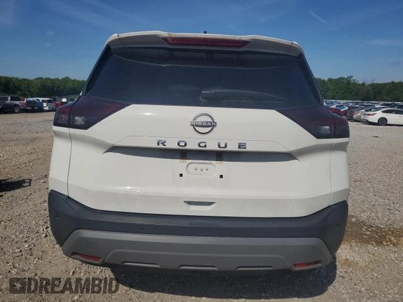 2022 Nissan Rogue S z VIN 5N1BT3AA1NC703987, wystawiony jako Copart lot #52590875 z przebiegiem 89 041 mil mil oraz Szkoda całkowita • Salvage title. Historia ofert i sprzedaży dostępna na DreamBid. Obrazek 6.