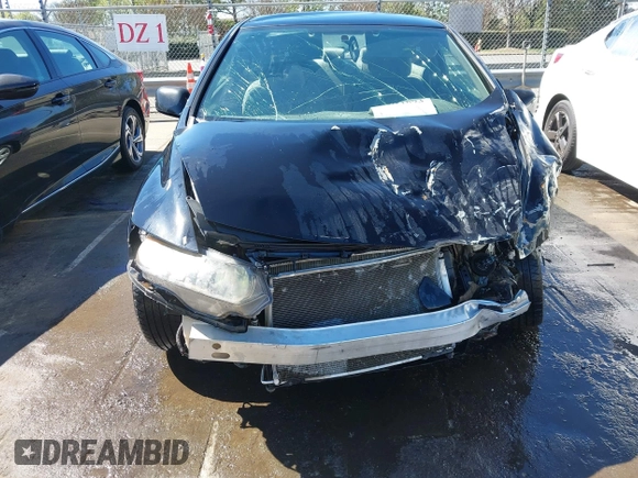 2008 Honda Civic Cpe LX with VIN 2HGFG12638H507836, listed as a IAAI auction lot 41811093 with 1 mi miles. Bid and sale history available at carsss.com. Image 12.
