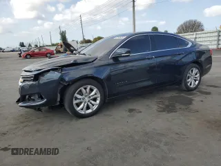 2016 Chevrolet Impala LT with VIN 2G1115S37G9167549, listed as a Copart auction lot 52108285 with 151,433 mi miles and Clean Title. Bid and sale history available at DreamBid. Image 1.
