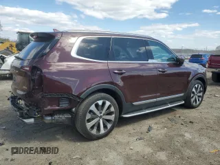 2021 Kia Telluride S z VIN 5XYP6DHCXMG166481, wystawiony jako Copart lot #50347045 z przebiegiem 38 728 mil mil oraz Szkoda całkowita • Salvage title. Historia ofert i sprzedaży dostępna na DreamBid. Obrazek 3.