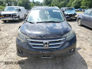 2012 Honda CR-V EX-L with VIN 2HKRM4H72CH604838, listed as a Copart auction lot 61155975 with 142,279 mi miles and Clean title. Bid and sale history available at DreamBid. Image 5.